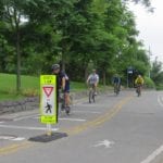 the greenway near Chelsea Piers